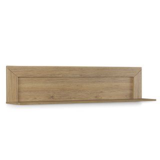 Etagère murale CALVI décor chêne naturel 150 x 27 cm