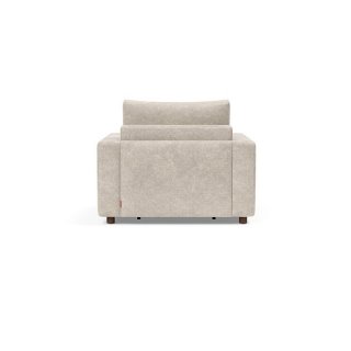 INNOVATION LIVING  Fauteuil NEAH STANDARD  convertible 80x195 tissu Avella Sand
