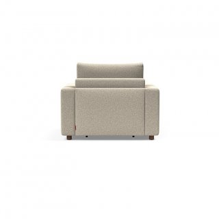 INNOVATION LIVING  Fauteuil NEAH STANDARD  convertible 80x195 tissu Bouclé Beige