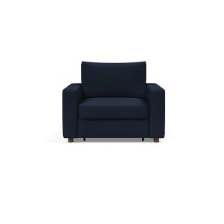 INNOVATION LIVING  Fauteuil NEAH STANDARD  convertible 80x195 tissu Mixed Dance Blue