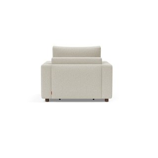 INNOVATION LIVING  Fauteuil NEAH STANDARD  convertible 80x195 tissu Mixed Dance Natural