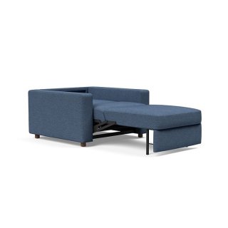 INNOVATION LIVING  Fauteuil NEAH STANDARD  convertible 80x195 tissu Weda Blue