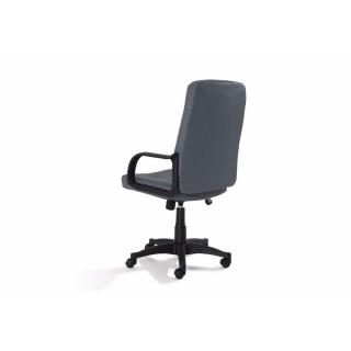 Fauteuil de bureau HERMES revêtement polyuréthane PUgris
