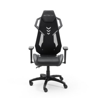 Fauteuil gaming réglable SPACE-RACER PU mesh noir et gris