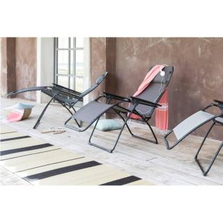 Fauteuil relax FUTURA multi-position couleur obsidian