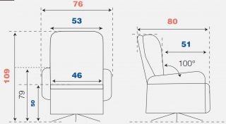 Fauteuil relax électrique pivotant STELLAR bi moteur micro peau gris clair & gris foncé