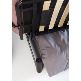 INNOVATION LIVING FUJI Clic-clac matelassé + accoudoirs convertible lit  200*140cm