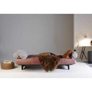 INNOVATION LIVING FUJI Clic-clac matelassé + accoudoirs convertible lit  200*140cm