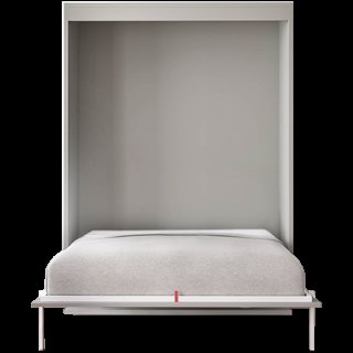 Armoire lit escamotable PRIMO bureau intégré Couchage 140x200cm Profondeur 37cm