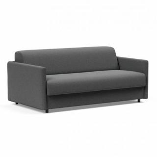 Canapé convertible express 140  ILB 501 matelas mousse réversible 12cm tissu Mahoga Seal Grey