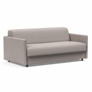 Canapé convertible express 140  ILB 501 matelas ressorts 5 zones 12cm tissu Corocco Warm Grey