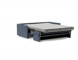 Canapé convertible express 160  ILB 501 matelas mousse réversible 12cm tissu Yogia Oceane Blue