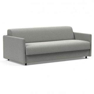 Canapé convertible express 160  ILB 501 matelas ressorts 5 zones 12cm tissu Mahoga Dove Grey