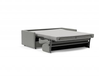 Canapé convertible express 160  ILB 501 matelas ressorts 5 zones 12cm tissu Mahoga Dove Grey