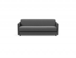 Canapé convertible express 160  ILB 501 matelas ressorts 5 zones 12cm tissu Mahoga Seal Grey