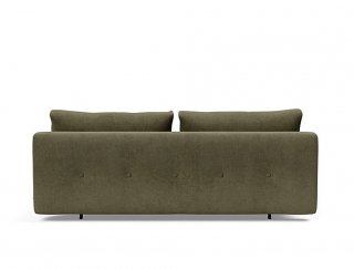 INNOVATION LIVING Canape lit RECAST couchage 200x140 tissu Cordufine Green