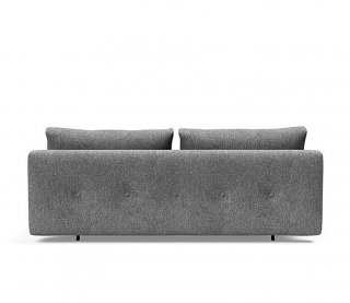 INNOVATION LIVING Canape lit RECAST couchage 200x140 tissu Twist Charcoal