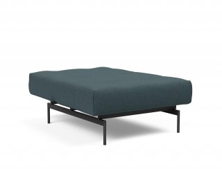 Fauteuil modulable  ILB 202 acier noir tissu Mahoga Dark Blue