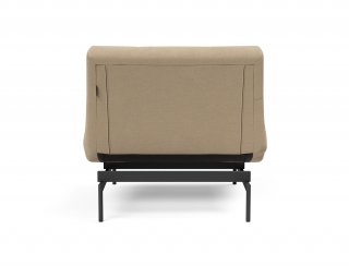 Fauteuil modulable  ILB 202 acier noir tissu Yogia Ginger 