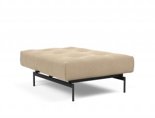 Fauteuil modulable  ILB 202 acier noir tissu Yogia Ginger 