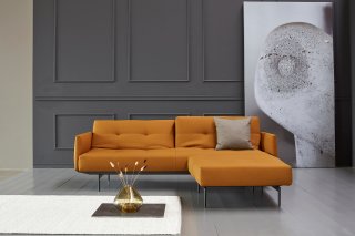 Fauteuil modulable  ILB 202 acier noir tissu Mozart Masala