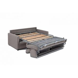 LE DIVA canapé EASY 140cm OUVERTURE EXPRESS sommier lattes ouverture assistée matelas 14cm