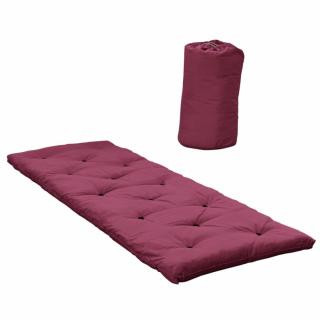Lit futon standard BED IN A BAG couleur bordeaux