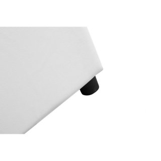 Lit DORRES 140x190cm sommier relevable blanc