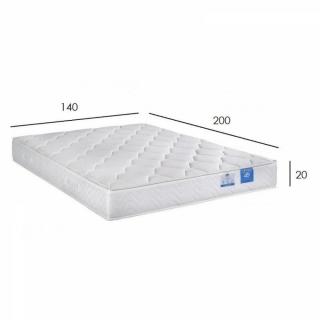 Matelas 140 * 200 cm BELLE LITERIE, épaisseur 20 cm