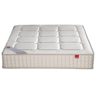 EPEDA Matelas YUCCA à ressorts ensachés 3 zones de confort 160*25*200 cm