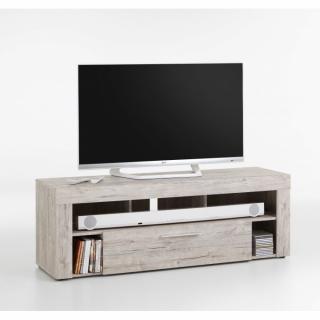 Meuble TV VALEE chêne sable 1 tiroirs 1 plateau fixe Meuble TV VALEE chêne sable 1 tiroirs 1 plateau fixe