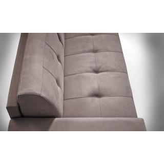 Canapé d'angle réversible  EXPRESS ONYX 160 cm Accoudoirs médium matelas 16 cm sommier lattes RENATONISI