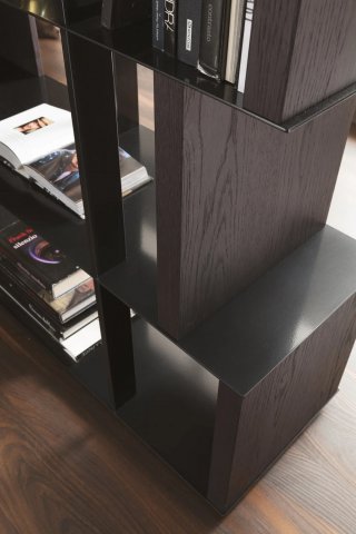 Bibliothèque autoportante MANGA Gris