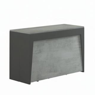 Table console extensible 14 couverts MARVEL PLUS avec 6 chaises pliantes ZETA et porte chaise inclus