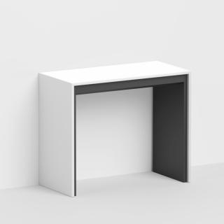 Table console extensible 10 couverts LEONARDO 45/270x90x75cm stratifié écologique