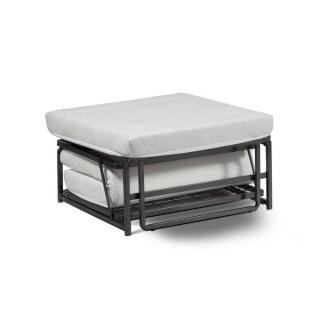 Pouf lit CAGLIARI convertible Ouverture express couchage 75*190cm