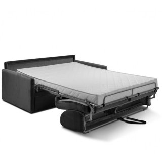 Canapé 3-4 places SUN convertible EXPRESS 160cm sommier lattes  matelas épaisseur 16cm