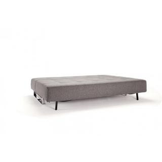 INNOVATION LIVING  Canapé d'angle design SUPREMAX DELUXE EXCESS LOUNGER gris Twist Charcoal convertible lit 155*200 cm