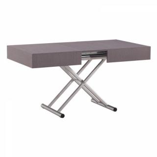 Table relevable extensible ITACA gris vintage 12 Couverts