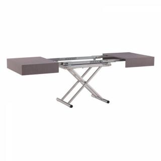 Table relevable extensible ITACA gris vintage 12 Couverts