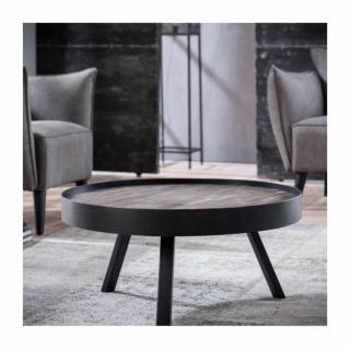 Table de salon TECA 75cm en teck