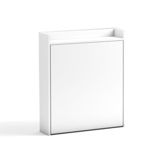 Table escamotable MASOMAT 80x93x20cm blanc