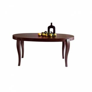 CALLIGARIS Table repas extensible ovale REGENCY  170x100 wengé 
