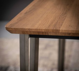 Table de salon 120cm cadre V en MDF