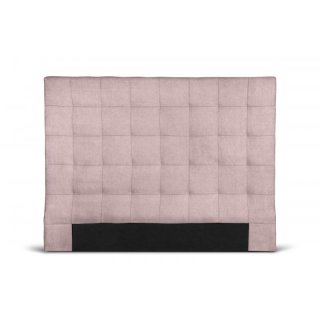 Tête de lit SONA capitonnée rose 140 x 120cm 